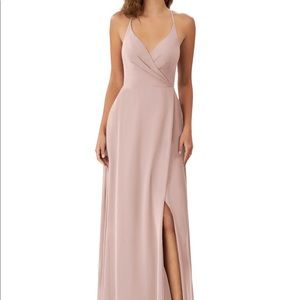 Azazie dress in Dusty Rose